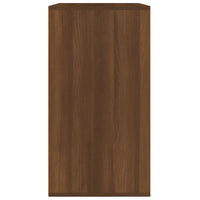Thumbnail for Kosmetikschrank Braun Eichen-Optik 80x40x75 cm Holzwerkstoff