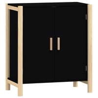 Thumbnail for Sideboard Schwarz 62x38x70 cm Holzwerkstoff