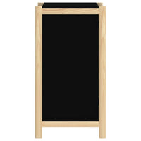Thumbnail for Sideboard Schwarz 62x38x70 cm Holzwerkstoff