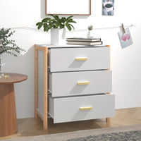 Thumbnail for Sideboard Weiß 62x38x70 cm Holzwerkstoff
