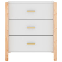 Thumbnail for Sideboard Weiß 62x38x70 cm Holzwerkstoff