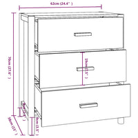 Thumbnail for Sideboard 62x38x70 cm Holzwerkstoff