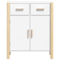 Thumbnail for Sideboard Weiß 62x38x75 cm Holzwerkstoff