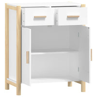 Thumbnail for Sideboard Weiß 62x38x75 cm Holzwerkstoff