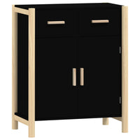 Thumbnail for Sideboard Schwarz 62x38x75 cm Holzwerkstoff