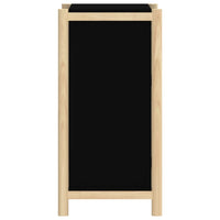Thumbnail for Sideboard Schwarz 62x38x75 cm Holzwerkstoff