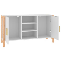 Thumbnail for Sideboard Weiß 107x38x60 cm Holzwerkstoff