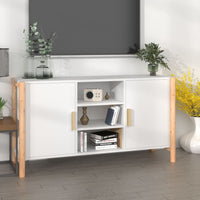Thumbnail for Sideboard Weiß 107x38x60 cm Holzwerkstoff