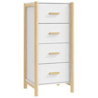 Thumbnail for Highboard Weiß 42x38x90 cm Holzwerkstoff
