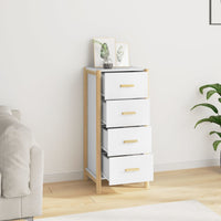 Thumbnail for Highboard Weiß 42x38x90 cm Holzwerkstoff