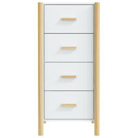 Thumbnail for Highboard Weiß 42x38x90 cm Holzwerkstoff
