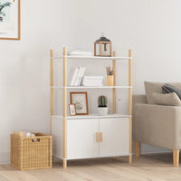 Thumbnail for Highboard Weiß 80x40x121 cm Holzwerkstoff