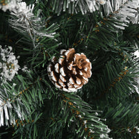 Thumbnail for Künstlicher Weihnachtsbaum mit Ständer Grün 180 cm PVC