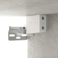Thumbnail for Wandschränke 2 Stk. Betongrau 100x36,5x35 cm Holzwerkstoff