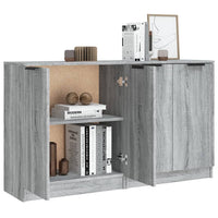 Thumbnail for Sideboards 2 Stk. Grau Sonoma 60x30x70 cm Holzwerkstoff