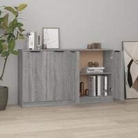 Thumbnail for Sideboards 2 Stk. Grau Sonoma 60x30x70 cm Holzwerkstoff