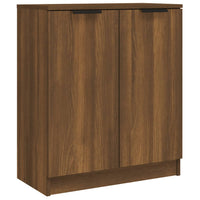 Thumbnail for Sideboards 2 Stk. Braun Eichen-Optik 60x30x70 cm Holzwerkstoff