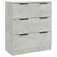 Thumbnail for 3-tlg. Sideboard-Set Betongrau Holzwerkstoff
