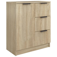 Thumbnail for Sideboards 2 Stk. Sonoma-Eiche 60x30x70 cm Holzwerkstoff