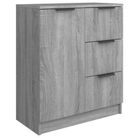Thumbnail for Sideboards 2 Stk. Grau Sonoma 60x30x70 cm Holzwerkstoff