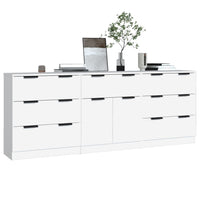 Thumbnail for 3-tlg. Sideboard Weiß Holzwerkstoff