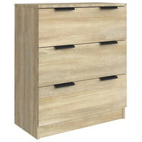 Thumbnail for 3-tlg. Sideboard Sonoma Eiche-Optik Holzwerkstoff