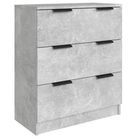 Thumbnail for 3-tlg. Sideboard-Set Betongrau Holzwerkstoff