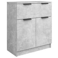 Thumbnail for 3-tlg. Sideboard-Set Betongrau Holzwerkstoff