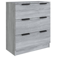 Thumbnail for 3-tlg. Sideboard Grau Sonoma Holzwerkstoff