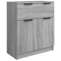 Thumbnail for 3-tlg. Sideboard Grau Sonoma Holzwerkstoff