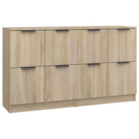 Thumbnail for Sideboards 2 Stk. Sonoma Eiche 60x30x70 cm Holzwerkstoff
