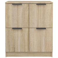Thumbnail for Sideboards 2 Stk. Sonoma Eiche 60x30x70 cm Holzwerkstoff