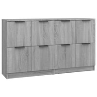 Thumbnail for Sideboards 2 Stk. Grau Sonoma 60x30x70 cm Holzwerkstoff