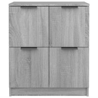 Thumbnail for Sideboards 2 Stk. Grau Sonoma 60x30x70 cm Holzwerkstoff