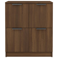 Thumbnail for Sideboards 2 Stk. Braun Eichen-Optik 60x30x70 cm Holzwerkstoff
