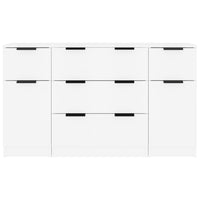 Thumbnail for 3-tlg. Sideboard-Set Weiß Holzwerkstoff