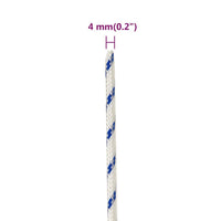 Thumbnail for Bootsseil Weiß 4 mm 500 m Polypropylen