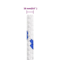 Thumbnail for Bootsseil Weiß 16 mm 100 m Polypropylen