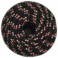 Thumbnail for Bootsseil Schwarz 12 mm 100 m Polypropylen