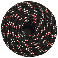 Thumbnail for Bootsseil Schwarz 18 mm 25 m Polypropylen