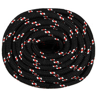 Thumbnail for Bootsseil Schwarz 20 mm 25 m Polypropylen