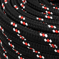 Thumbnail for Bootsseil Schwarz 20 mm 25 m Polypropylen