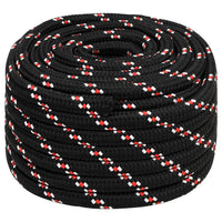 Thumbnail for Bootsseil Schwarz 20 mm 50 m Polypropylen