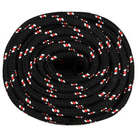 Thumbnail for Bootsseil Schwarz 20 mm 100 m Polypropylen