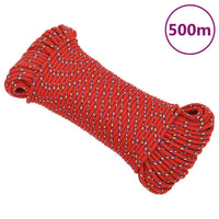Thumbnail for Bootsseil Rot 4 mm 500 m Polypropylen