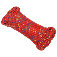 Thumbnail for Bootsseil Rot 4 mm 500 m Polypropylen