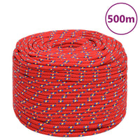 Thumbnail for Bootsseil Rot 10 mm 500 m Polypropylen