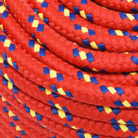 Thumbnail for Bootsseil Rot 12 mm 100 m Polypropylen