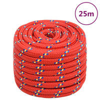 Thumbnail for Bootsseil Rot 20 mm 25 m Polypropylen