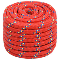 Thumbnail for Bootsseil Rot 20 mm 25 m Polypropylen